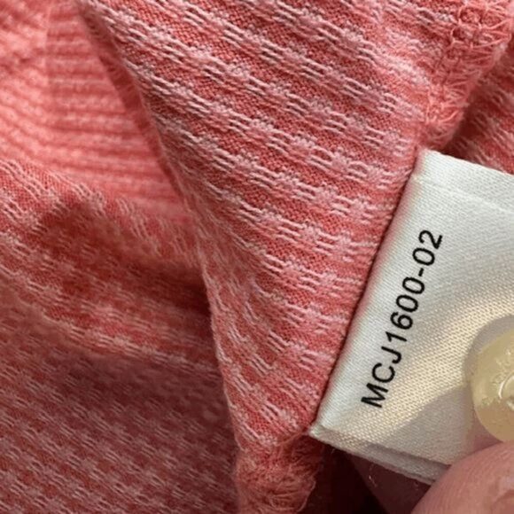 Masters Collection‎ Men's Knit Checkered Pima Cotton Polo Shirt Pink Size Large - Picture 4 of 8